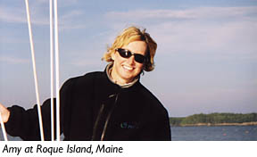 Amy at Roque Island, ME